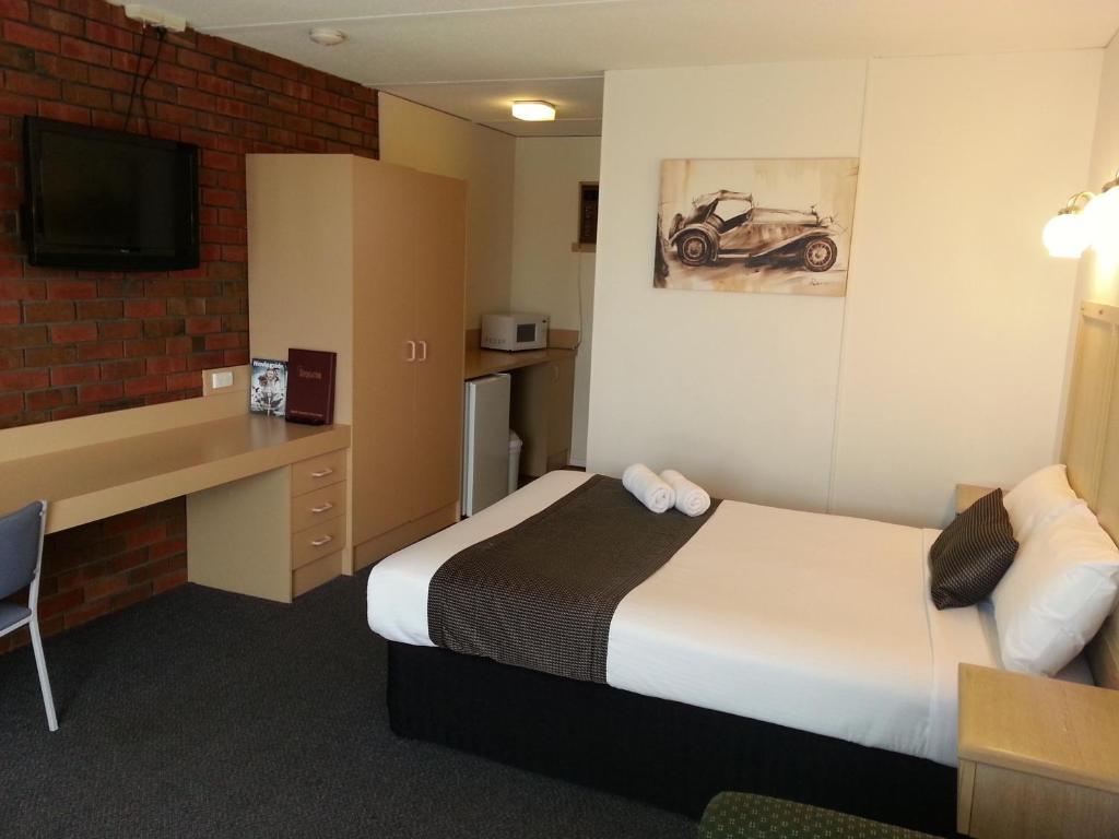 Big Valley Lakeside Paradise Motor Inn Shepparton Rum bild