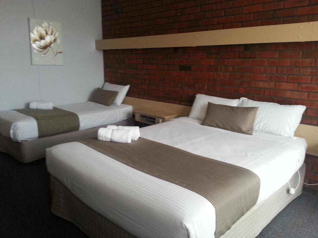 Big Valley Lakeside Paradise Motor Inn Shepparton Rum bild